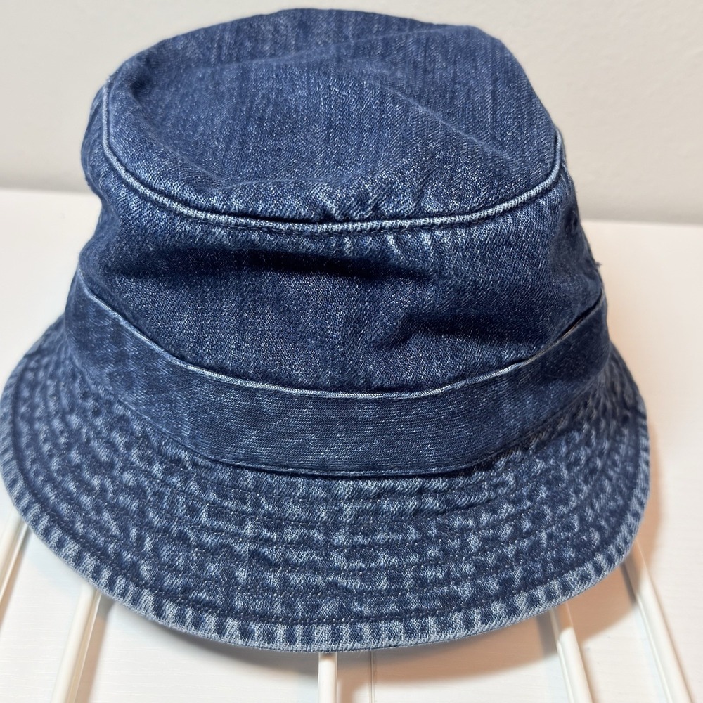 Polo Ralph Lauren Denim Loft Bucket Hat Logo Unisex Sz S/M - Picture 5 of 10